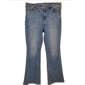 AEO Next Level Stretch Kickboot Jean Size 14 Regular